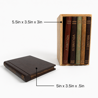 Oaklen's Book Coasters