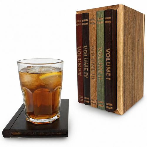 Oaklen's Book Coasters