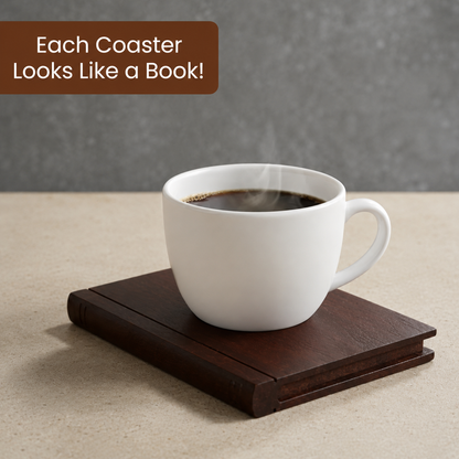 Oaklen's Book Coasters